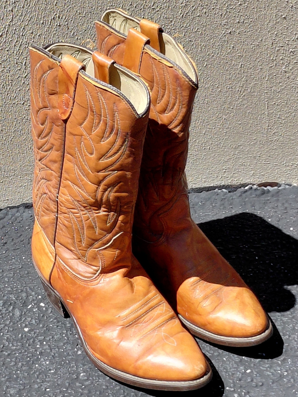 Classic Texas All American Made Western Cowboy Boots for Men